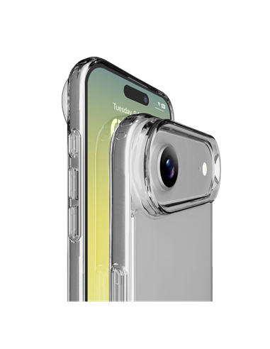 Husă Cellularline Clear Duo pentru Apple iPhone Air, Transparent