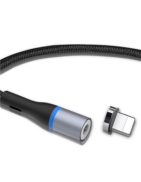 Cablu încărcare și sincronizare XO NB125, USB Type-A/Lightning, 1m, Negru