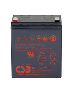 Аккумулятор для резервного питания CSB HRL1225W, 12В 6 2