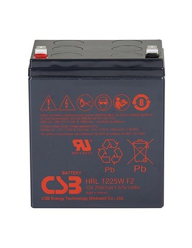 Acumulator UPS CSB HRL1225W, 12V 6