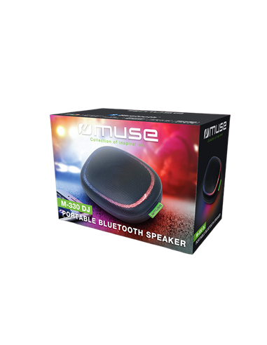 Портативная колонка MUSE M-328 KL, Чёрный