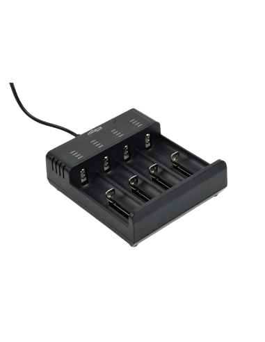 Încărcător Acumulatori Energenie BC-USB-02, Negru