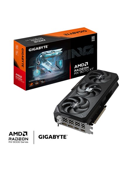 Placă Video Gigabyte GV-R9070XTGAMING OC-16GD, 16GB GDDR6 256bit 