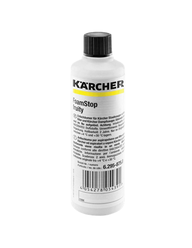 Жидкость против пены с антиаллергенным ароматом Karcher FOAMSTOP FRUITY 125мл