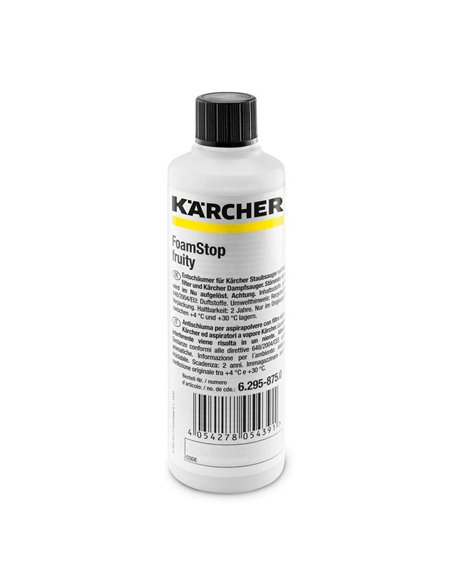 Lichidul impotriva spumei cu parfum anti-alergen Karcher FOAMSTOP FRUITY 125ML