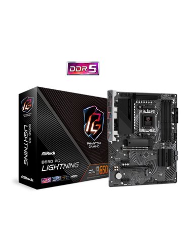 Материнская плата ASRock B650 PG LIGHTNING, AM5, AMD B650, ATX