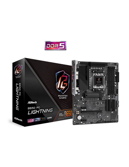 Материнская плата ASRock B650 PG LIGHTNING, AM5, AMD B650, ATX