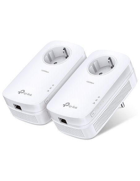 Powerline Adapter  TP-LINK TL-PA8010PKIT, AV1300, 1300 Mbps, Alb