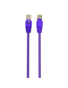Патч-корд Cablexpert PP12-0.5M/V, CAT5e UTP, 0,5м, Фиолетовый