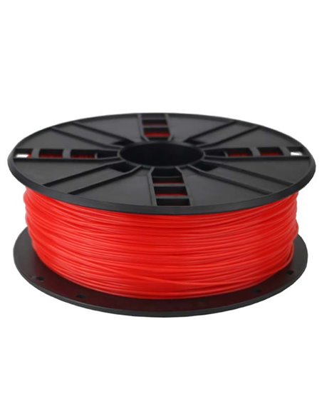 Filament pentru imprimantă 3D Gembird 3DP-ABS1.75-01-FR, ABS, Roșu Fluorescent, 1.75 mm, 1kg