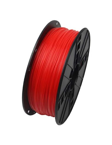 Filament pentru imprimantă 3D Gembird 3DP-ABS1.75-01-FR, ABS, Roșu Fluorescent, 1.75 mm, 1kg