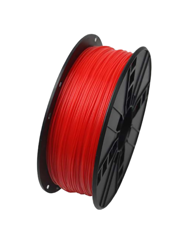 Filament pentru imprimantă 3D Gembird 3DP-ABS1.75-01-FR, ABS, Roșu Fluorescent, 1.75 mm, 1kg