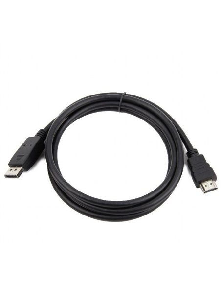 Видео кабель Cablexpert CC-DP-HDMI-6, DisplayPort (M) - HDMI (M), 1,8м, Чёрный