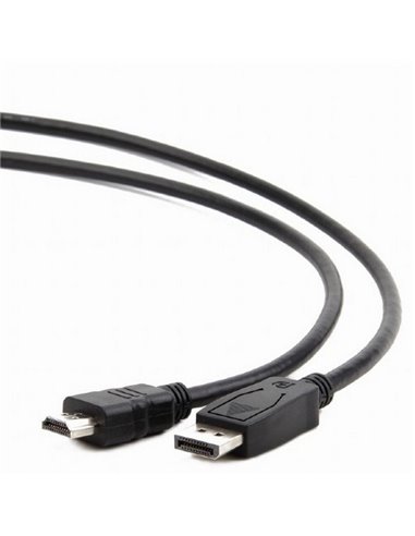 Cablu Video Cablexpert CC-DP-HDMI-6, DisplayPort (M) - HDMI (M), 1,8m, Negru