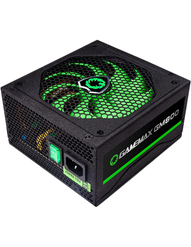 Блок питания для компьютеров Gamemax GM-800, 800Вт, ATX, Полумодульный