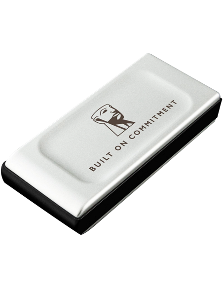 Внешний портативный SSD накопитель Kingston XS2000 BoC, 2 ТБ, Серебристый (SXS2000/2000GA)