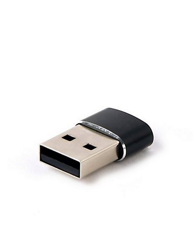 Adaptor pentru cablu USB Cablexpert A-USB2-AMCF-02, USB Type-A (M)/USB Type-C (F), Negru