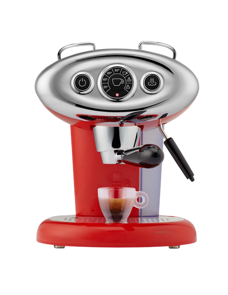 Cafetiera cu capsule illy X 7.1, 1200W, Roșu