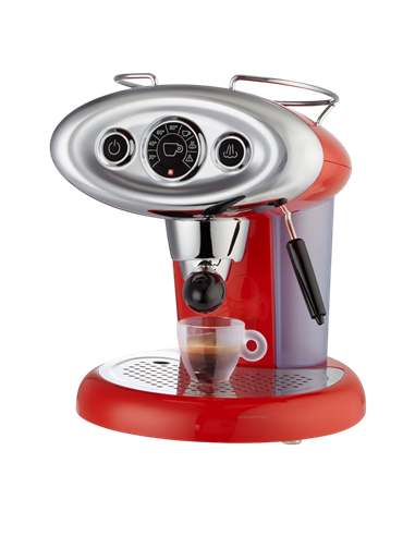 Cafetiera cu capsule illy X 7.1, 1200W, Roșu