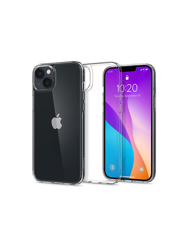 Чехол Spigen iPhone 14 Plus, Airskin Hybrid, Прозрачный