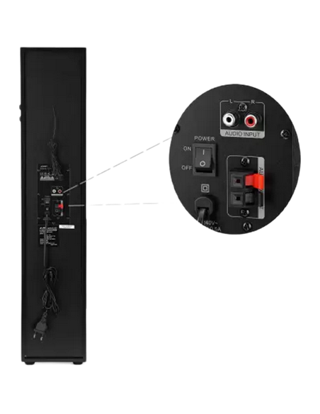Sistem Audio F&D T-60X PRO, Negru