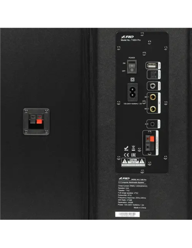 Аудиосистема F&D T-60X PRO, Чёрный