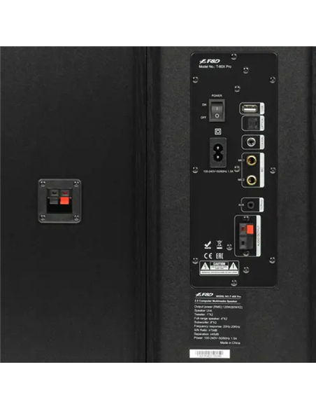 Аудиосистема F&D T-60X PRO, Чёрный