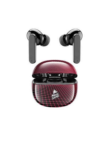 Наушники Cellularline Music Sound Fantasy in ear, Черный/Красный