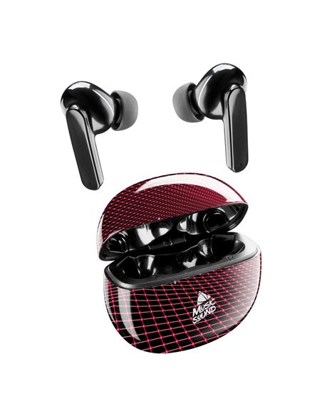 Наушники Cellularline Music Sound Fantasy in ear, Черный/Красный