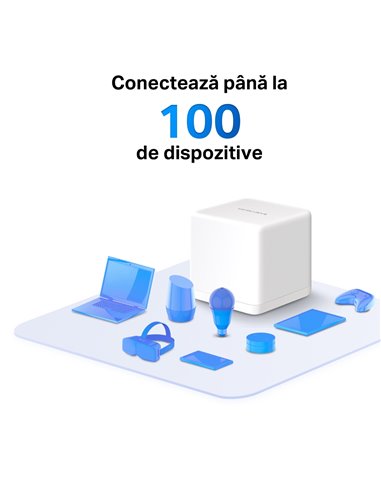 Sistem Wi-Fi Mesh MERCUSYS Halo H30G (2-pack), Alb