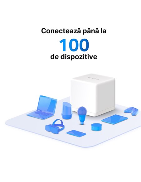 Sistem Wi-Fi Mesh MERCUSYS Halo H30G (2-pack), Alb