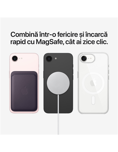 Smartphone Apple iPhone 17e, 8GB/256GB, Negru