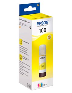 Recipient de cerneală Epson 106 EcoTank, C13T00R440, Galben 2