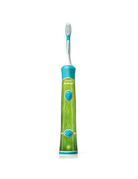 Periuța de dinți electrică sonică PHILIPS Sonicare For Kids HX6322/04, Turcoaz