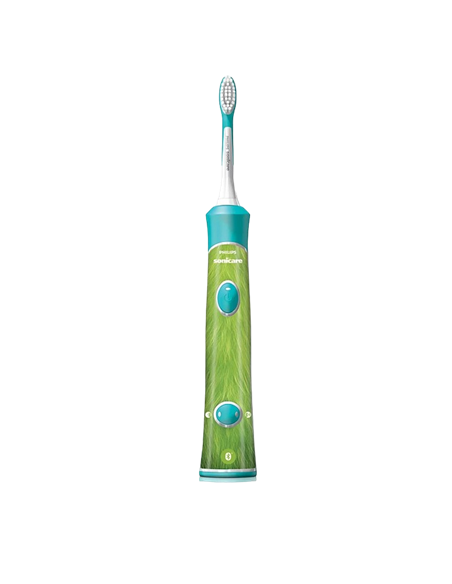 Periuța de dinți electrică sonică PHILIPS Sonicare For Kids HX6322/04, Turcoaz