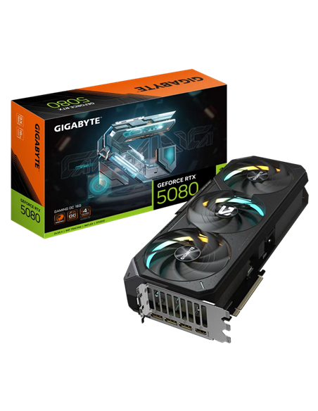 Видеокарта Gigabyte GV-N5080GAMING OC-16GD, 16GB  256бит 