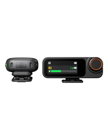 Microfon portabil pentru înregistrare vocală DJI Mic 3 (1 TX + 1 RX), Fără fir, Negru