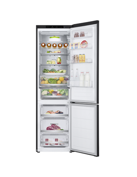Холодильник LG GBV5240DEP, DoorCooling+, Чёрный