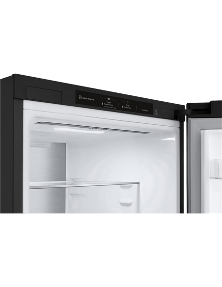 Холодильник LG GBV5240DEP, DoorCooling+, Чёрный