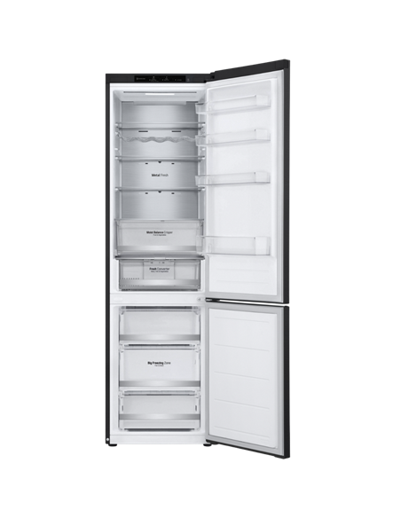 Frigider LG GBV5240DEP, DoorCooling+, Negru