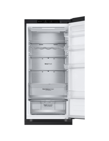 Холодильник LG GBV5240DEP, DoorCooling+, Чёрный