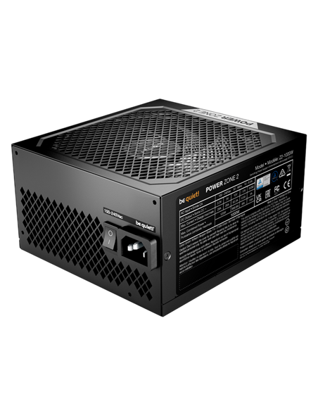 Блок питания для компьютеров be quiet! Power Zone 2, 1000Вт, ATX, Полностью модульный