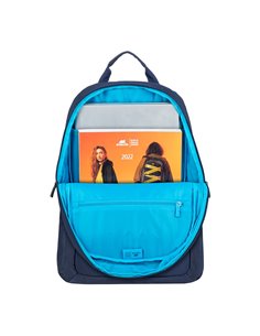 Rucsac pentru Laptop RivaCase 7561, 15.6", Poliester RPET ECO-FRIENDLY, Albastru-închis 2
