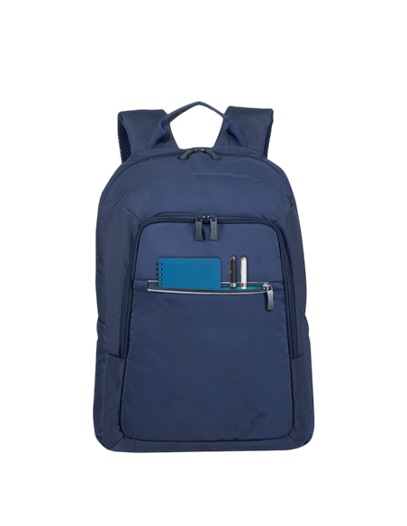 Rucsac pentru Laptop RivaCase 7561, 15.6", Poliester RPET ECO-FRIENDLY, Albastru-închis