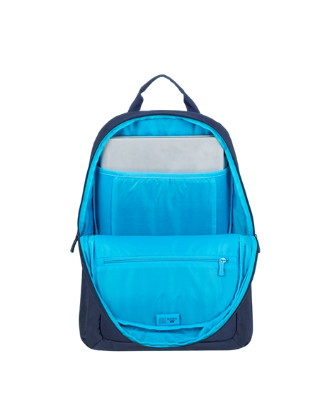 Rucsac pentru Laptop RivaCase 7561, 15.6", Poliester RPET ECO-FRIENDLY, Albastru-închis