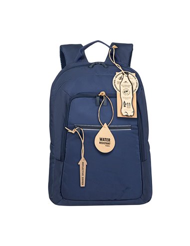 Rucsac pentru Laptop RivaCase 7561, 15.6", Poliester RPET ECO-FRIENDLY, Albastru-închis