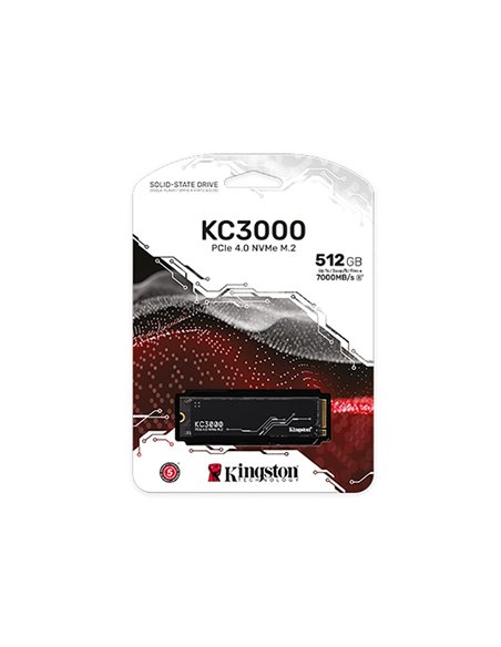 Накопитель SSD Kingston KC3000, 4000Гб, SKC3000D/4096G
