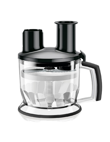 Blender de mână Braun MQ 7075 X BK, Negru | Argintiu