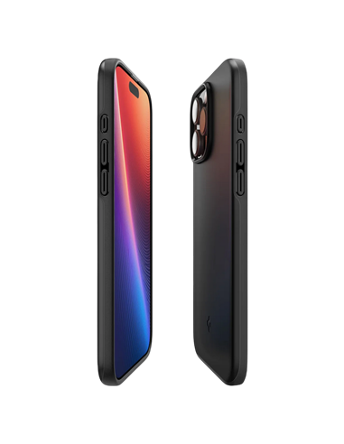 Husă Spigen iPhone 16 Pro Thin Fit Mag Magsafe, Negru