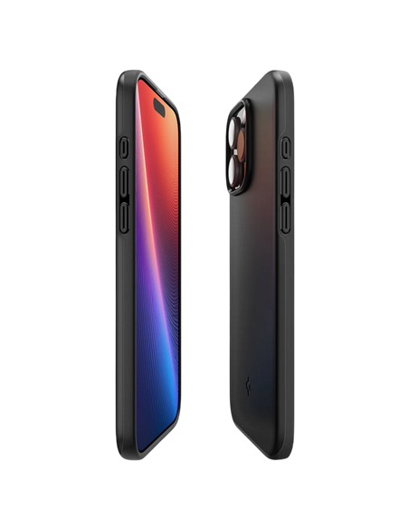 Husă Spigen iPhone 16 Pro Thin Fit Mag Magsafe, Negru